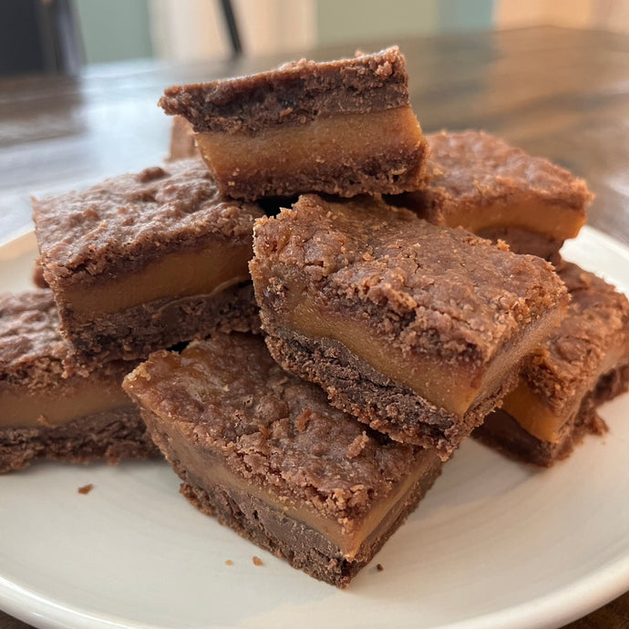 Caramel Fudge Brownies