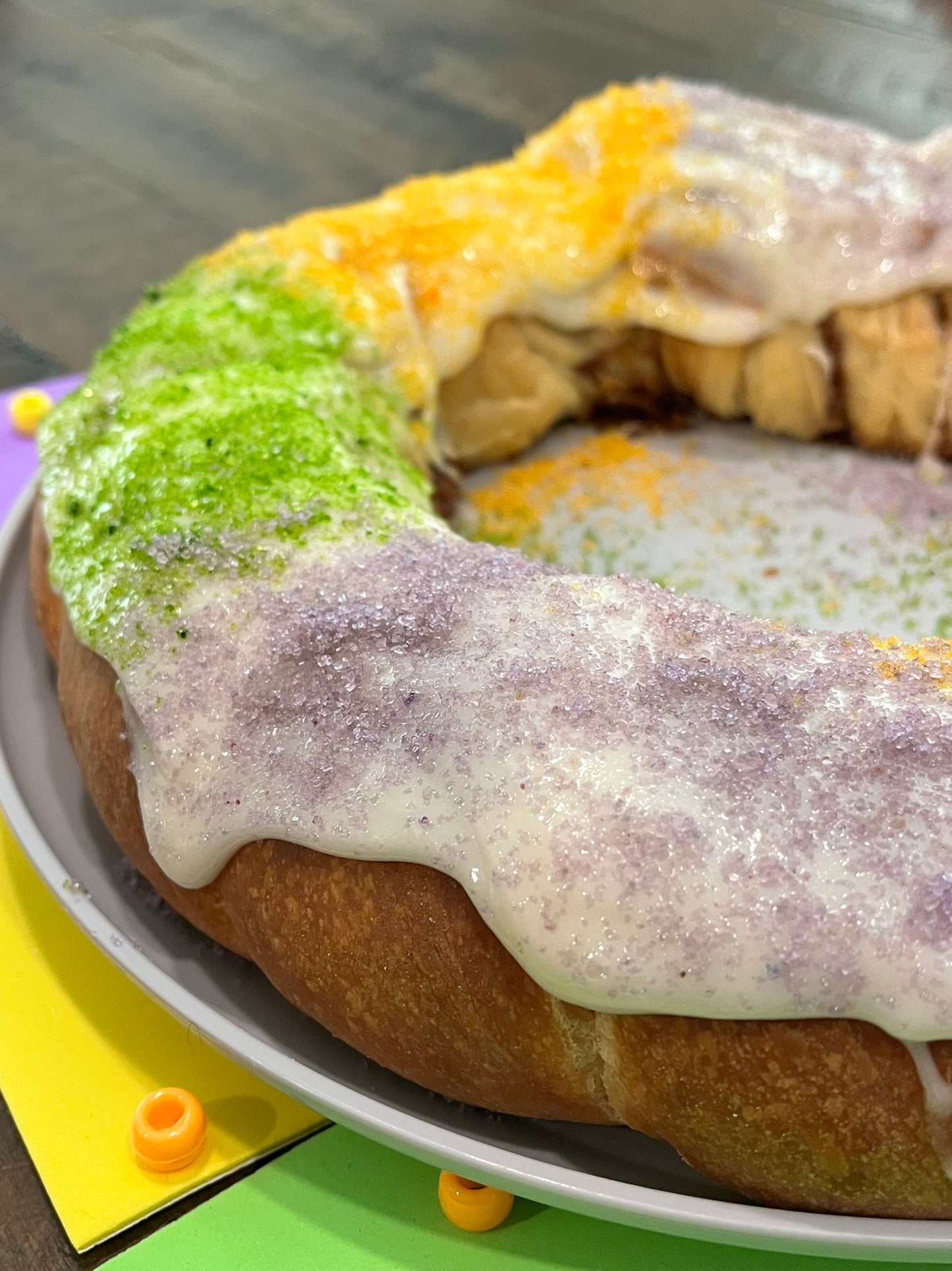 Mardi Gras King Cake